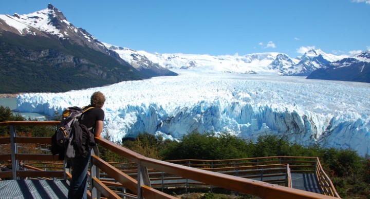 Marie Florio: "Poder ver el paisaje nevado de El Calafate es algo realmente hermoso"