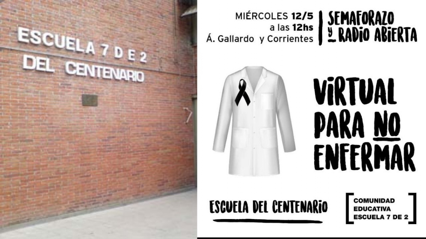 "Es una puesta en escena la presencialidad en este momento porque la cantidad de contagios en CABA es muy importante" Eduardo Martínez