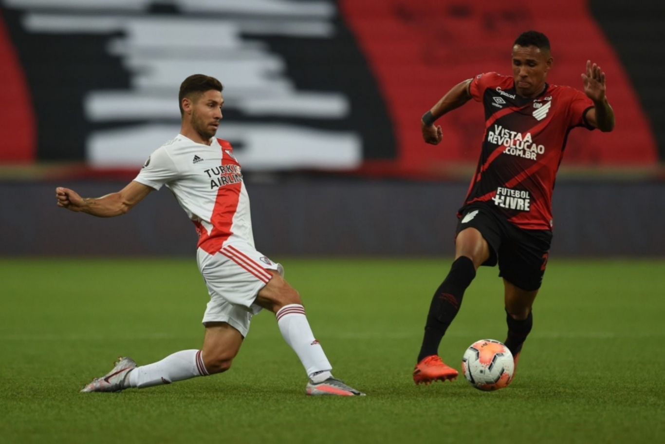 Libertadores por La 990: River se trajo un buen punto de Brasil: 1-1 ante Athletico Paranaense