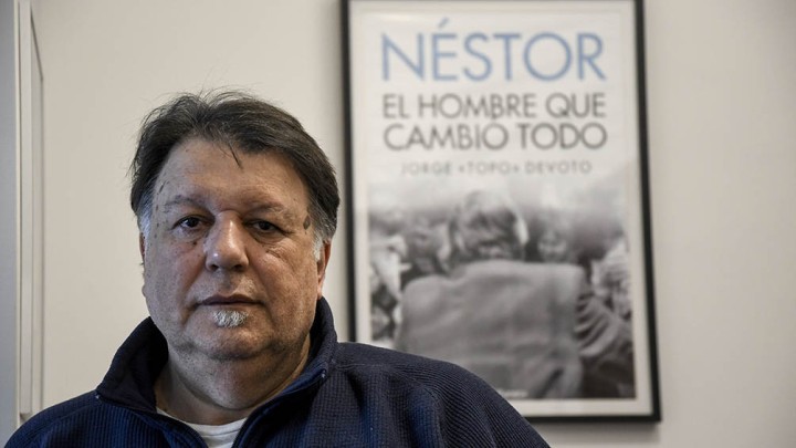 Jorge "Topo" Devoto:  "Massa tiene muchas cosas de Néstor"