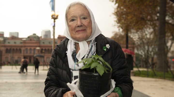 Nora Cortiñas: "Viví 47 años con esperanza, no vamos a bajar los brazos"