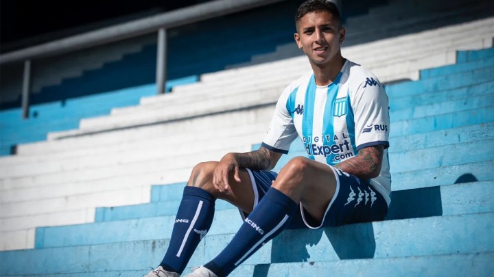 Agustín Almendra: "Yo estoy muy contento en Racing"