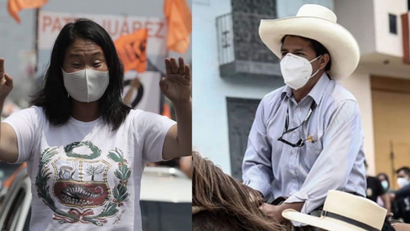 Perú: "Castillo que hasta hace poco tenía solo un 1 por ciento de intención de voto, sacó el 18 por ciento"