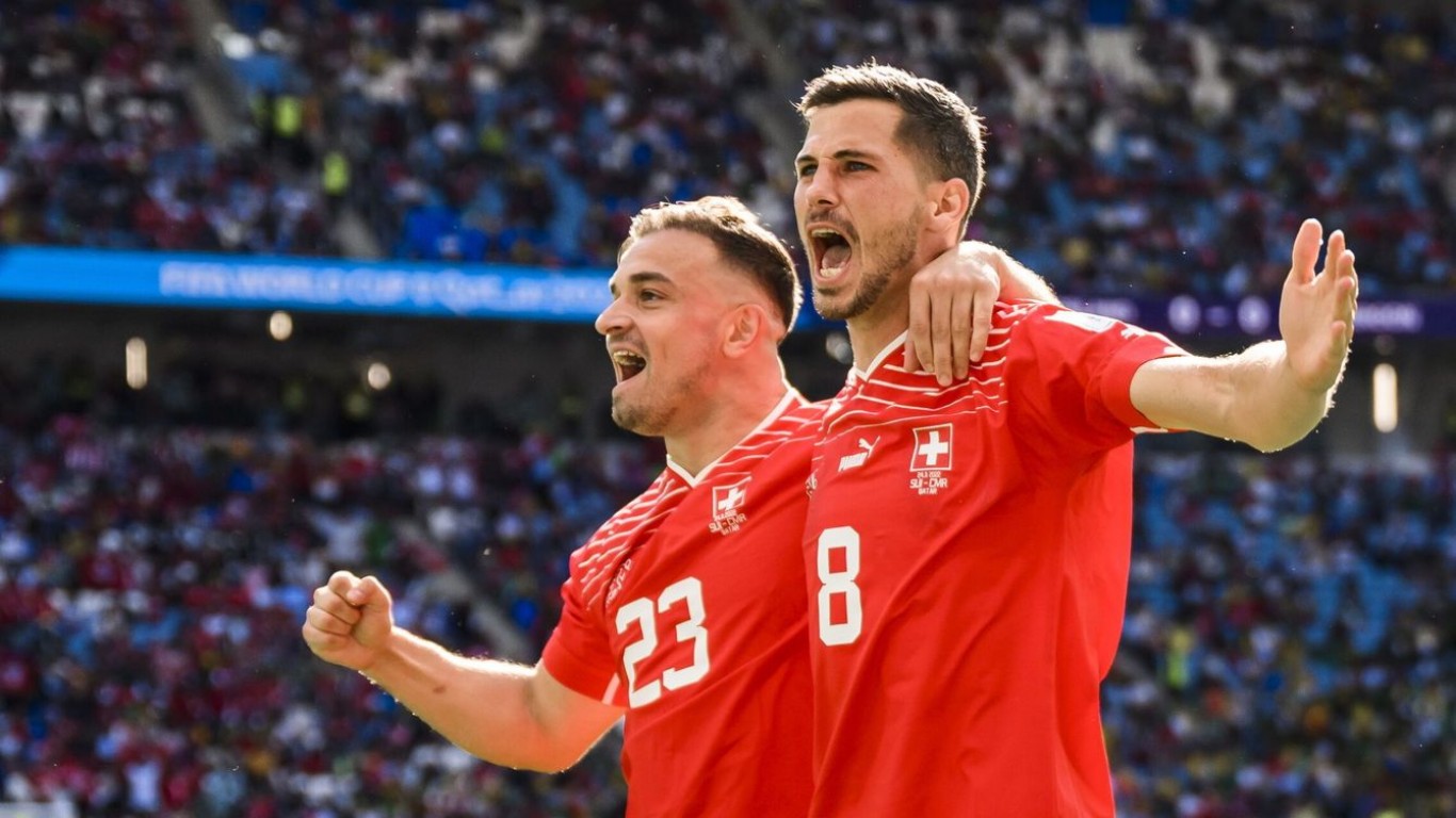 Suiza venció a Camerún y comenzó con una sonrisa en la Copa del Mundo