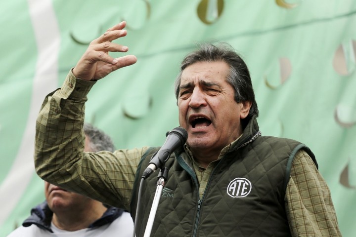 Hugo "Cachorro" Godoy: "No descartamos un paro nacional"