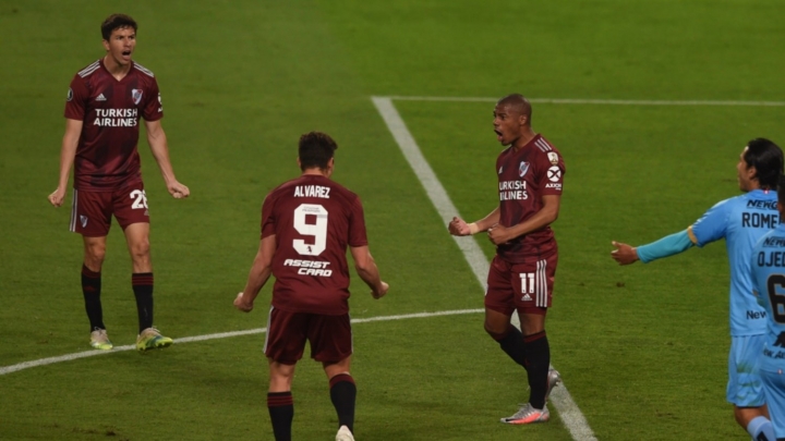 River cumplió con la lógica y goleó a Binacional por 6 a 0