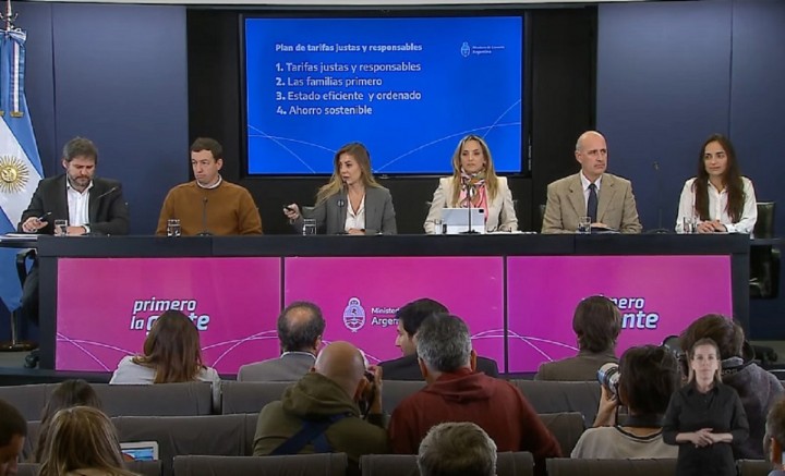 Tarifazo: "No estamos discutiendo los niveles de ganancia de las empresas energéticas"